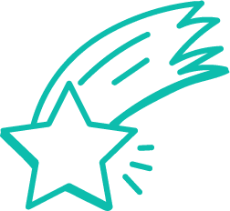 Star icon representing excellence and high-impact experiences during corporate retreats in Hawaii.